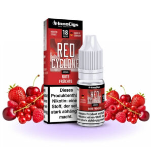InnoCigs Red Cyclone Liquid zwischen roten Früchten