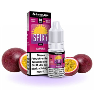 InnoCigs Spiky Liquid, 10 ml, mit aufgeschnittenen Maracujas