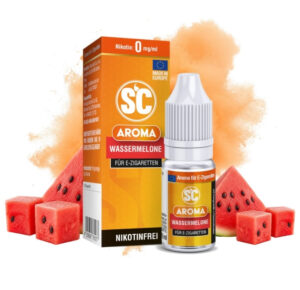 SC Wassermelone Aroma 10 ml Flasche mit Wassermelonen
