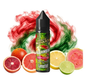 Flasche Twelve Monkeys Harambae Longfill 10 ml mit Blutorange, Grapefruit, Zitrone und Limette