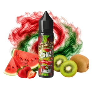 Flasche Twelve Monkeys Kanzi Longfill 10 ml mit Kiwi, Wassermelone und Erdbeere