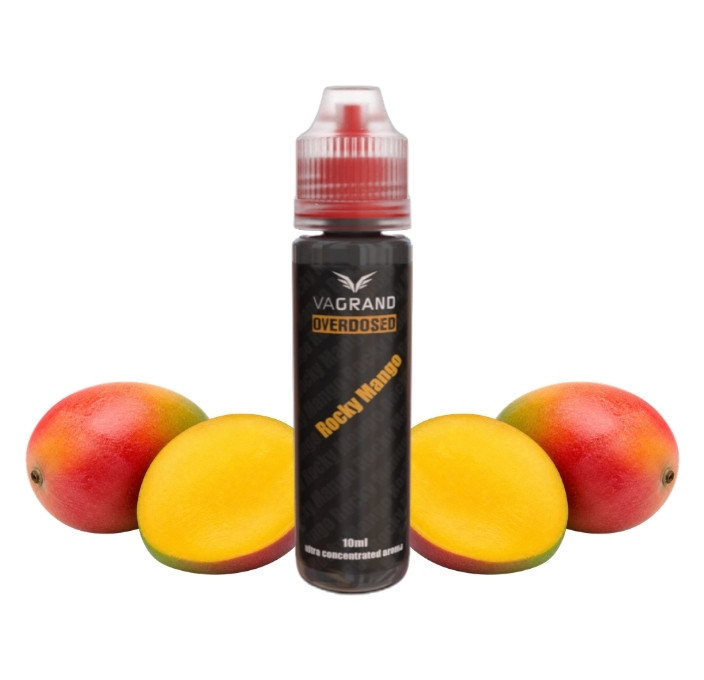 vagrand-overdosed-rocky-mango-longfill-aroma Vagrand Overdosed Rocky Mango Longfill 10 ml zwischen Mangos
