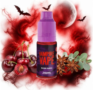 Vampire Vape Blood Sukka Liquid 10 ml Flasche mit Kirschen, Sternanis und Eukalyptus