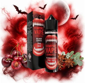 Vampire Vape Blood Sukka Longfill 10 ml Box und Flasche mit Kirschen, Sternanis und Eukalyptus