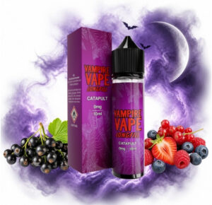 Vampire Vape Catapult Longfill 10 ml Box und Flasche mit Johannisbeeren und Sommerfrüchten