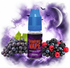 Vampire Vape Heisenberg Grape Liquid 10 ml Flasche mit Trauben und Waldbeeren