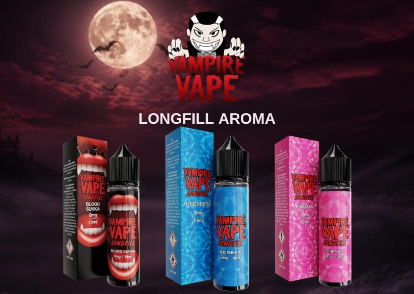 Vampire Vape Longfill Banner Vape-Laden