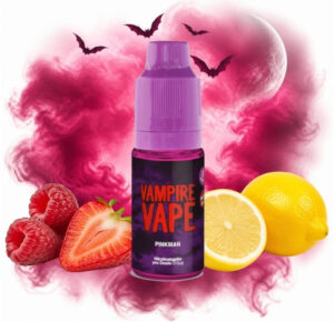 Vampire Vape Pinkman Liquid 10 ml Flasche mit roten Beeren und Zitronen