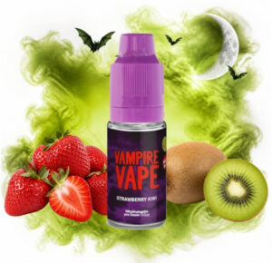 Vampire Vape Strawberry Kiwi Liquid 10 ml Flasche mit Erdbeeren und Kiwis