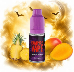 Vampire Vape Tropical Tsunami Liquid 10 ml Flasche mit Ananas und Mango