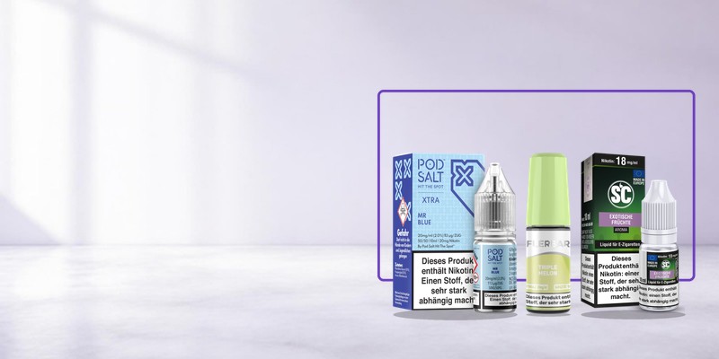 Liquids von Pod Salt, Flerbar und SC