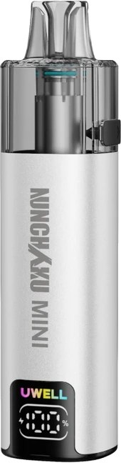 Uwell Nunchaku Mini Pod Kit in Stella Silver und Elegant Black